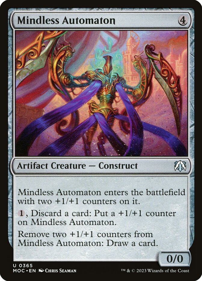 Mindless Automaton, March of the Machine Commander · 0365
