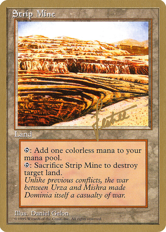 Strip Mine, Pro Tour Collector Set · bl363