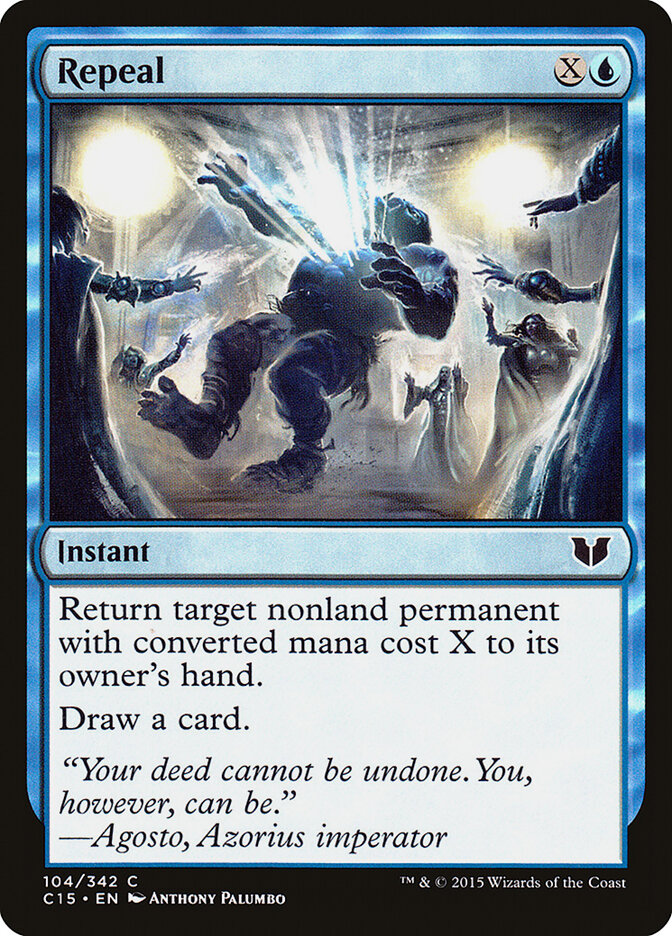 Repeal, Commander 2015 · 104/342