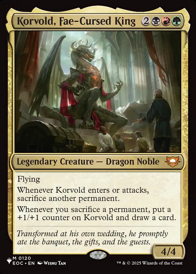 Korvold, Fae-Cursed King, The List · eoc-120