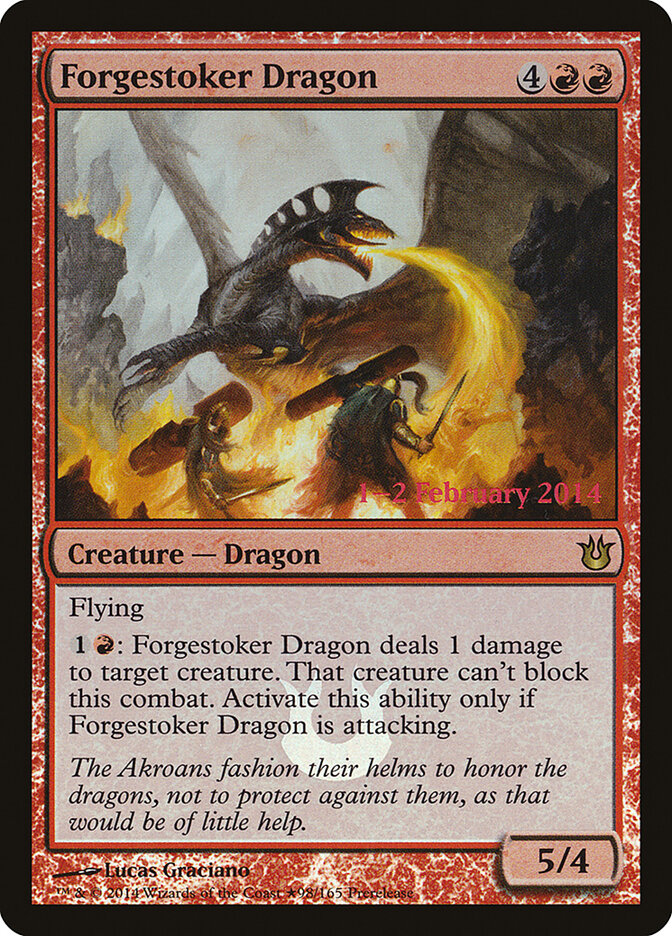 Forgestoker Dragon, Born of the Gods Promos · 98-star