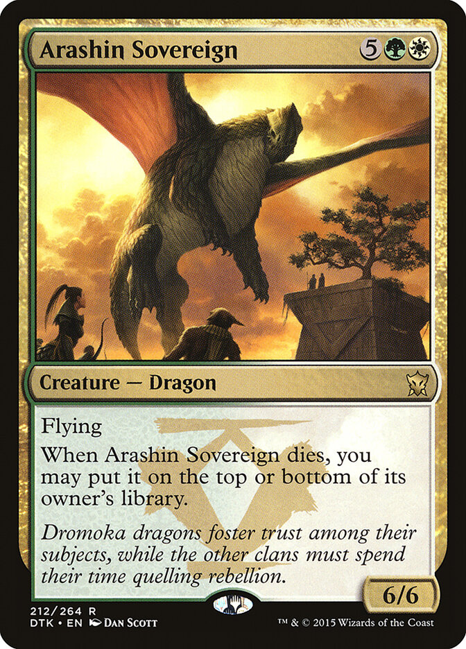Arashin Sovereign, Dragons of Tarkir · 212/264