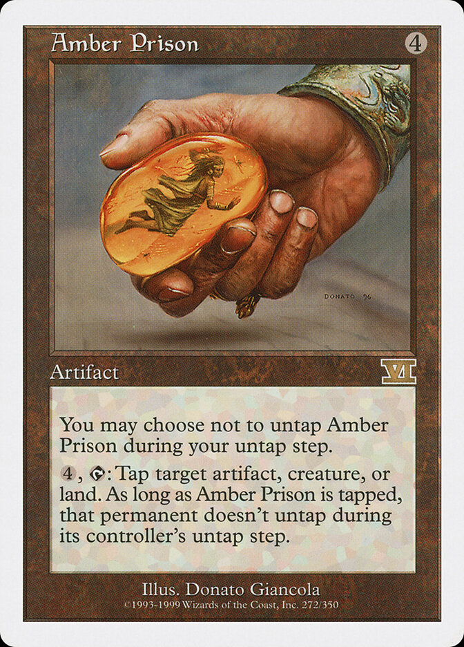 Amber Prison, Classic Sixth Edition · 272/350