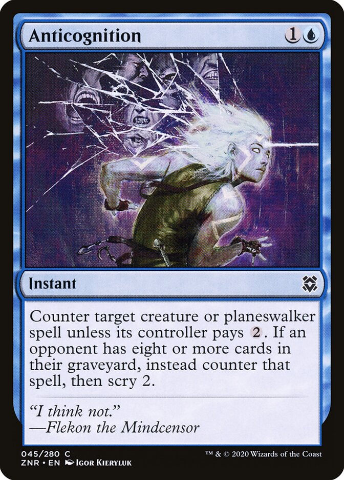Anticognition, Zendikar Rising · 045/280