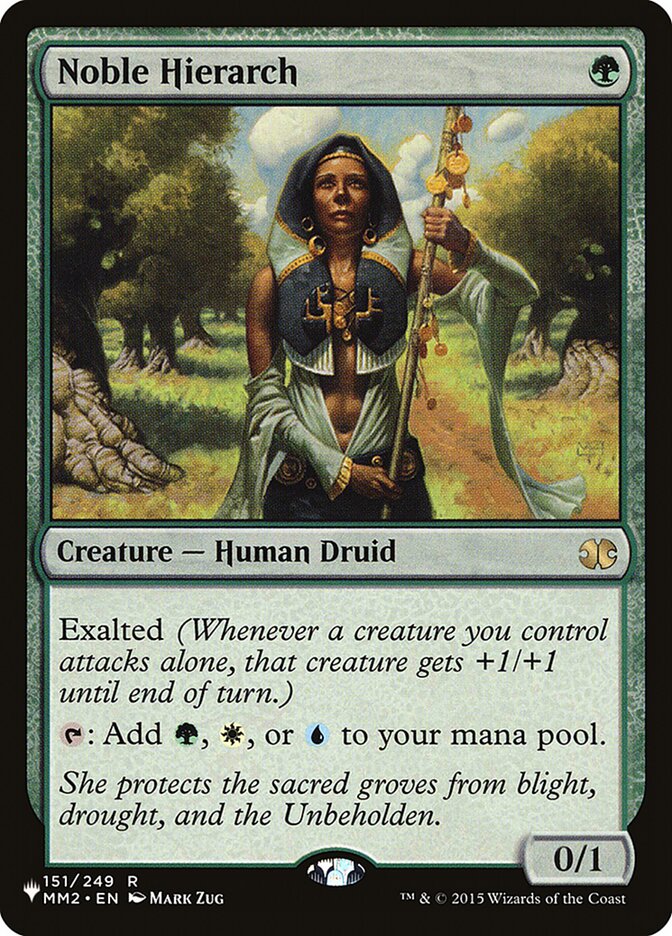 Noble Hierarch, The List · mm2-151