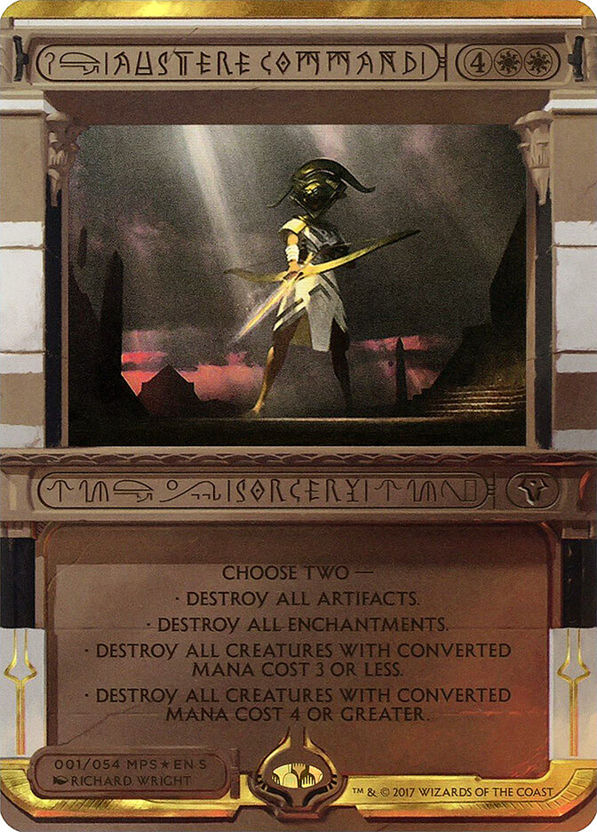 Austere Command, Amonkhet Invocations · 001/054
