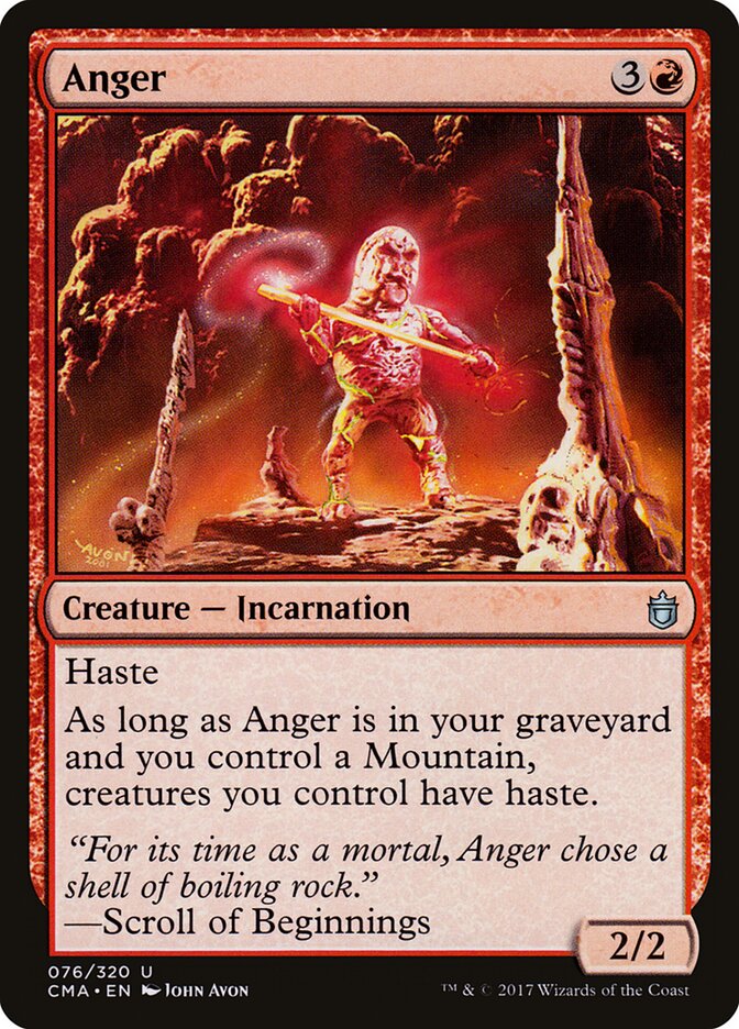 Anger, Commander Anthology · 076/320