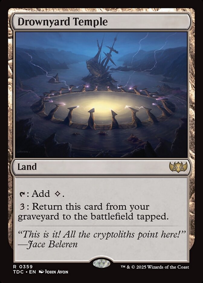 Drownyard Temple, Tarkir: Dragonstorm Commander · 0359