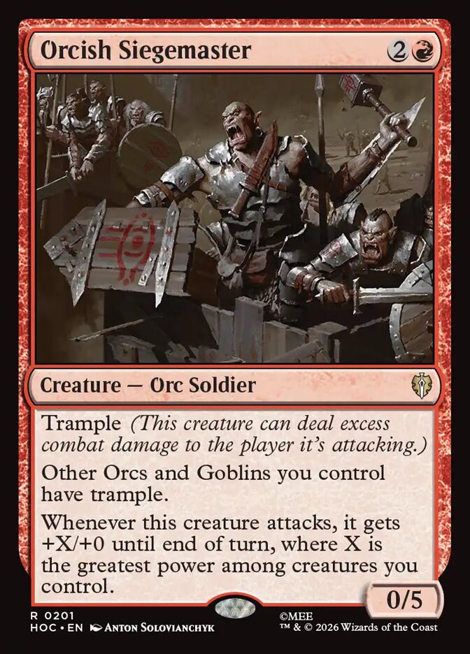 Orcish Siegemaster, The Hobbit Eternal · 0201