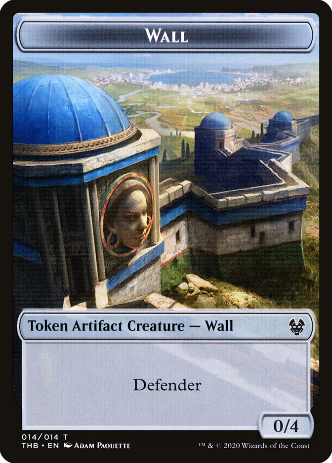 Wall, Theros Beyond Death Tokens · 014