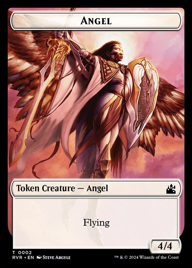 Angel, Ravnica Remastered Tokens · 0002