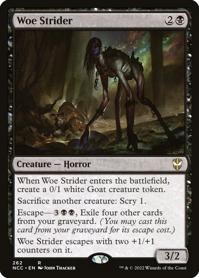 Woe Strider, New Capenna Commander · 262