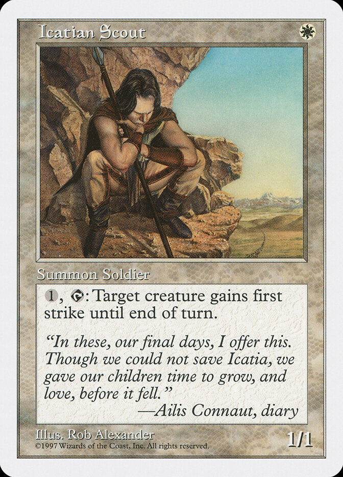 Icatian Scout, Fifth Edition · 37