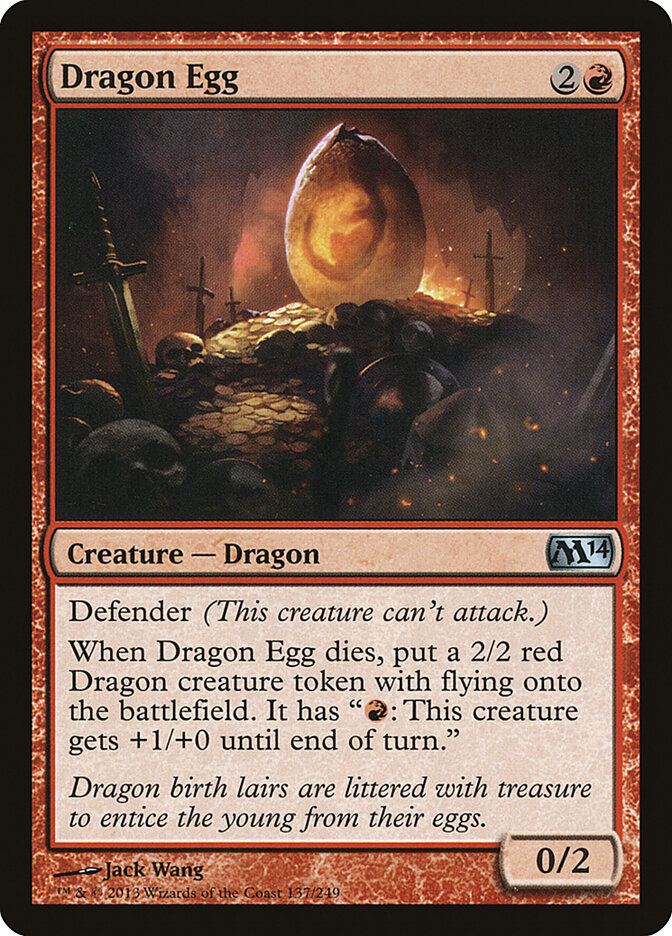 Dragon Egg, Magic 2014 · 137/249