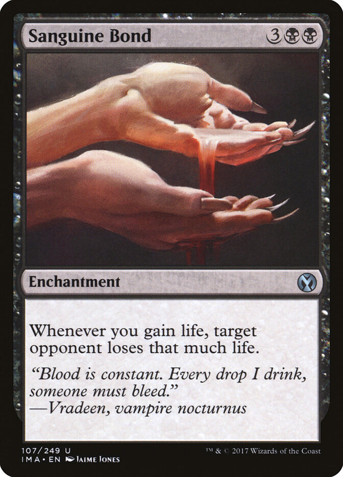 Sanguine Bond, Iconic Masters · 107/249
