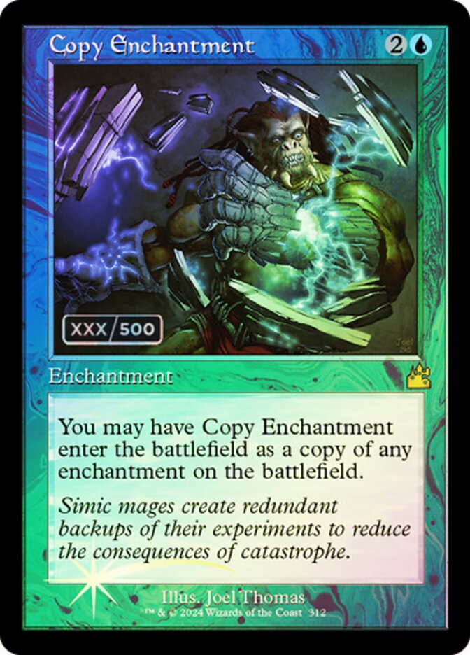 Copy Enchantment, Ravnica Remastered · 312z