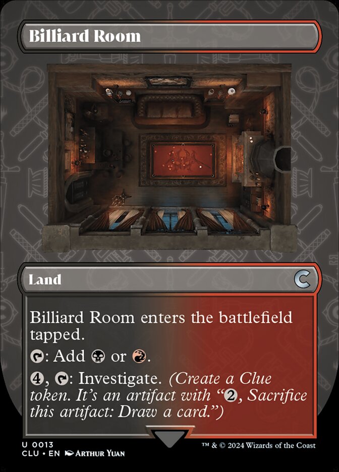 Billiard Room, Ravnica: Clue Edition · 0013