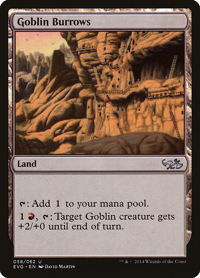 Goblin Burrows, Duel Decks Anthology: Elves vs. Goblins · 058/062