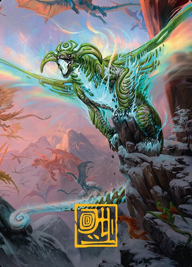 Ureni of the Unwritten // Ureni of the Unwritten, Tarkir: Dragonstorm Art Series · 0051