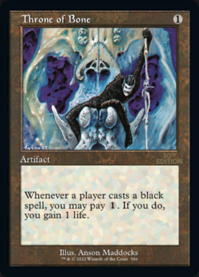 Throne of Bone, 30th Anniversary Edition · 566/594