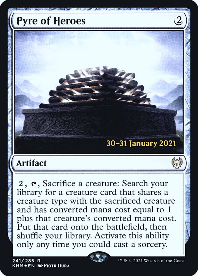 Pyre of Heroes, Kaldheim Promos · 241/285