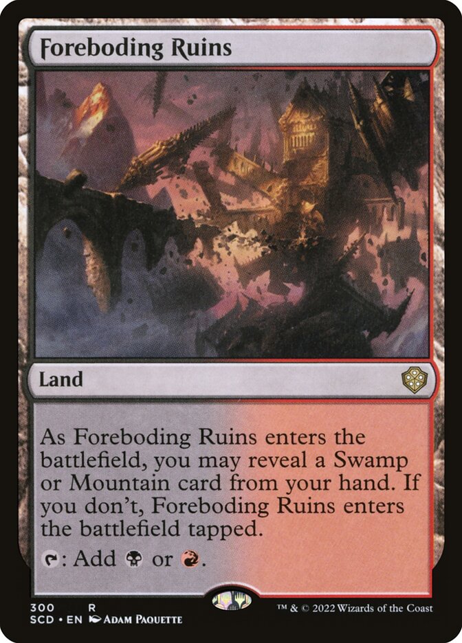 Foreboding Ruins, Starter Commander Decks · 300