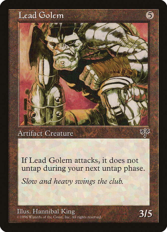 Lead Golem, Mirage · 306