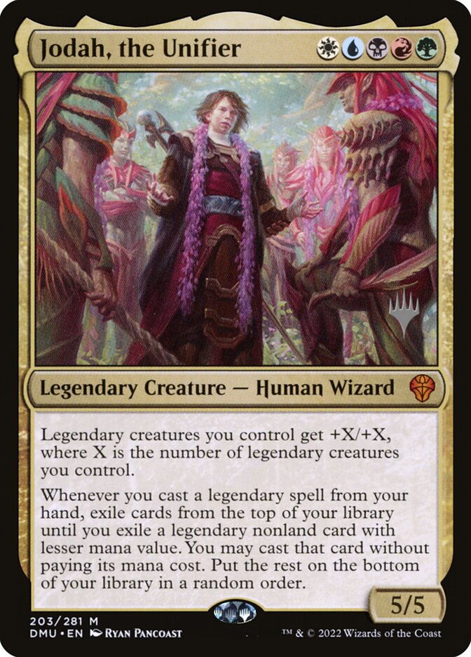 Jodah, the Unifier, Dominaria United Promos · 203/281