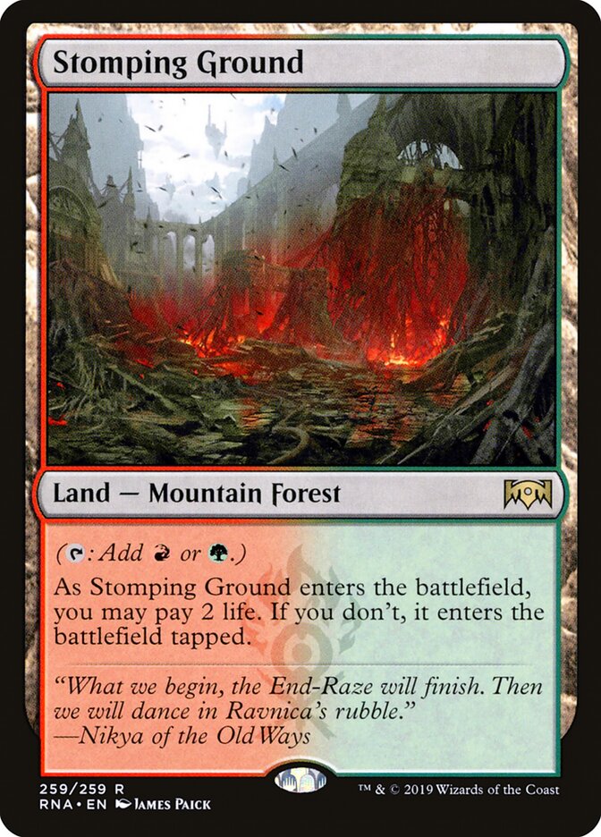 Stomping Ground, Ravnica Allegiance · 259/259