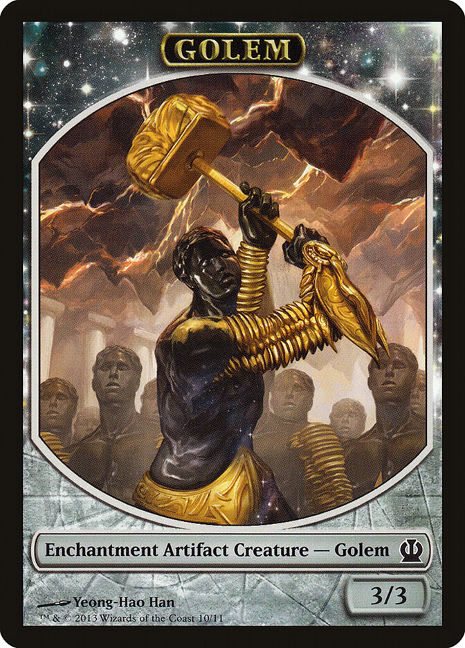 Golem, Theros Tokens · 10