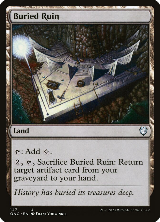 Buried Ruin, Phyrexia: All Will Be One Commander · 147