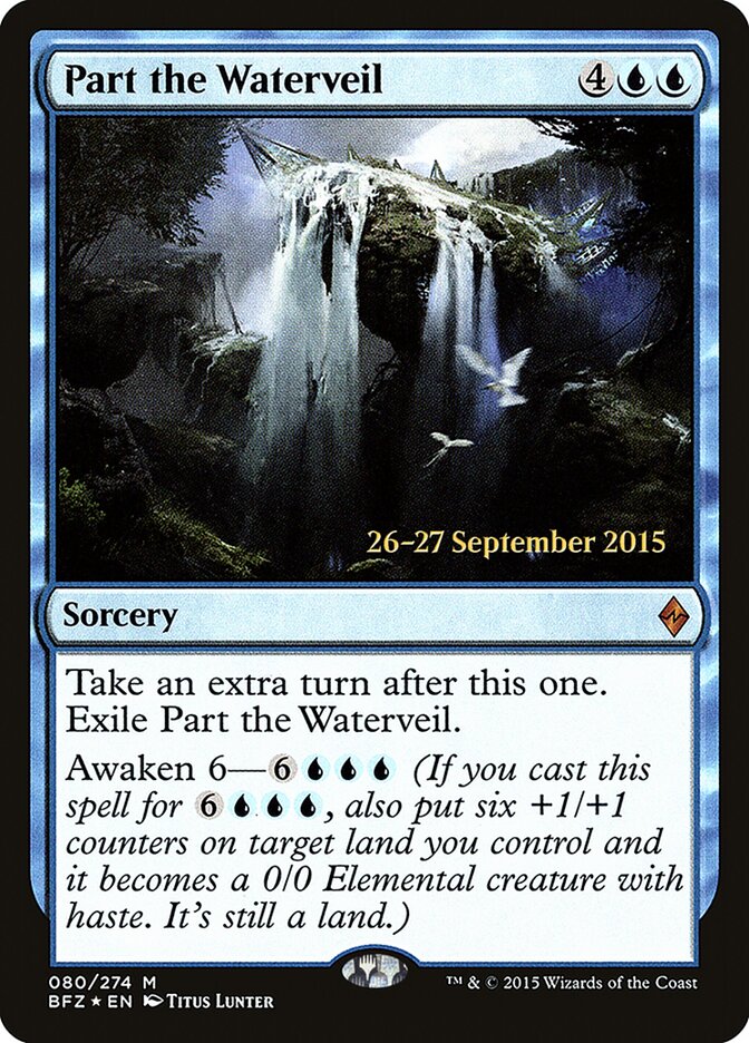Part the Waterveil, Battle for Zendikar Promos · 080/274