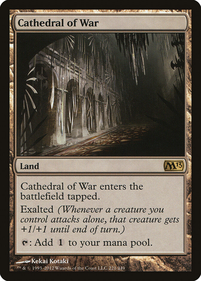 Cathedral of War, Magic 2013 · 221/249