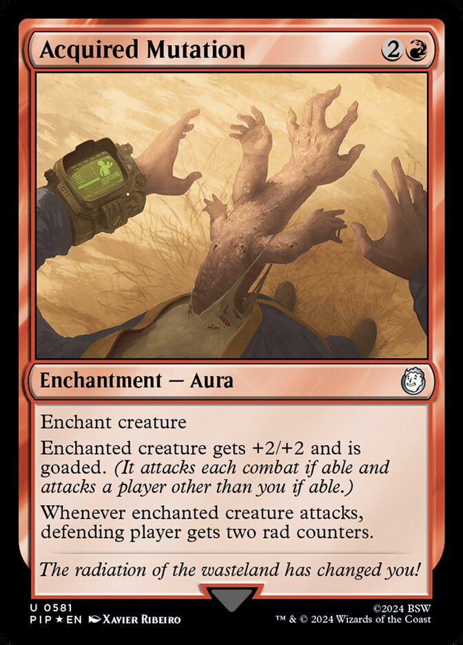Acquired Mutation, Fallout · 0581