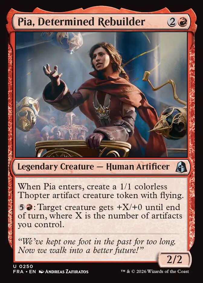 Pia, Determined Rebuilder, Reality Fracture · 0250