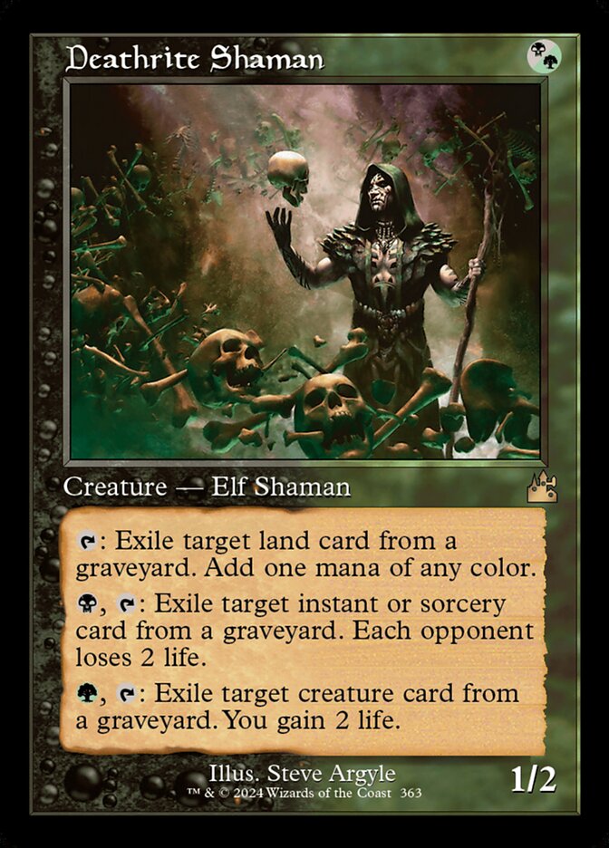 Deathrite Shaman, Ravnica Remastered · 0363