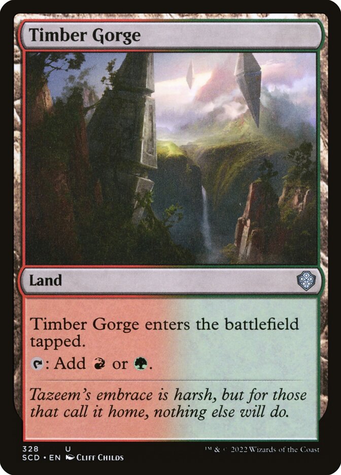 Timber Gorge, Starter Commander Decks · 328