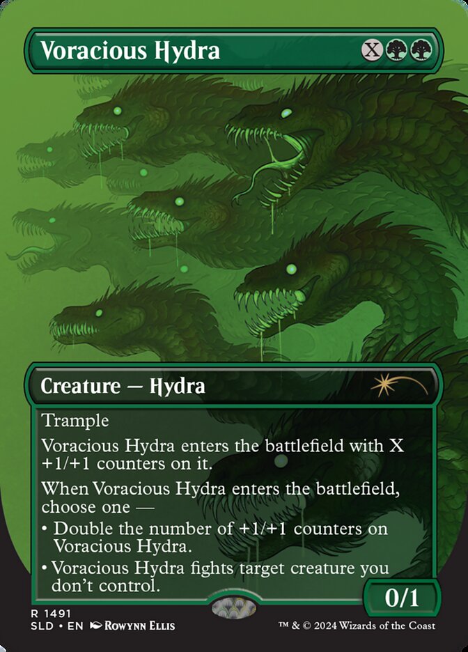 Voracious Hydra, Secret Lair Drop · 1491