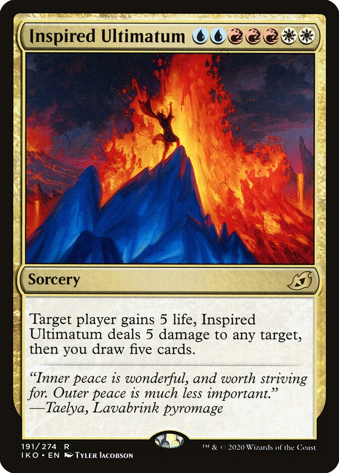 Inspired Ultimatum, Ikoria: Lair of Behemoths · 191/274