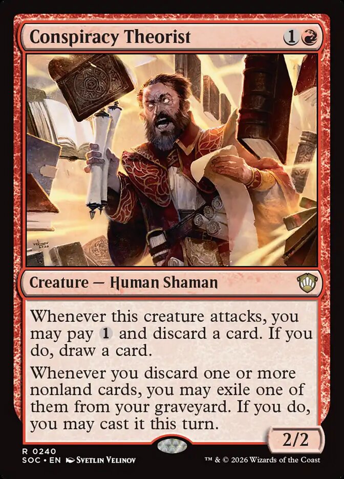 Conspiracy Theorist, Secrets of Strixhaven Commander · 0240