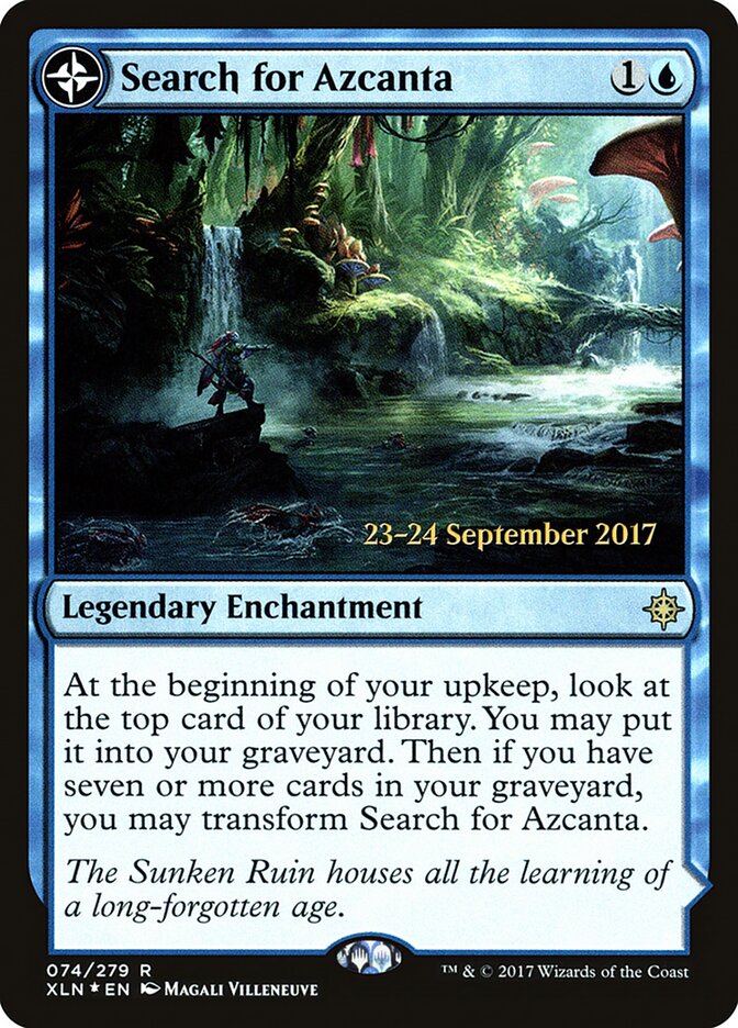 Search for Azcanta // Azcanta, the Sunken Ruin, Ixalan Promos · 074/279