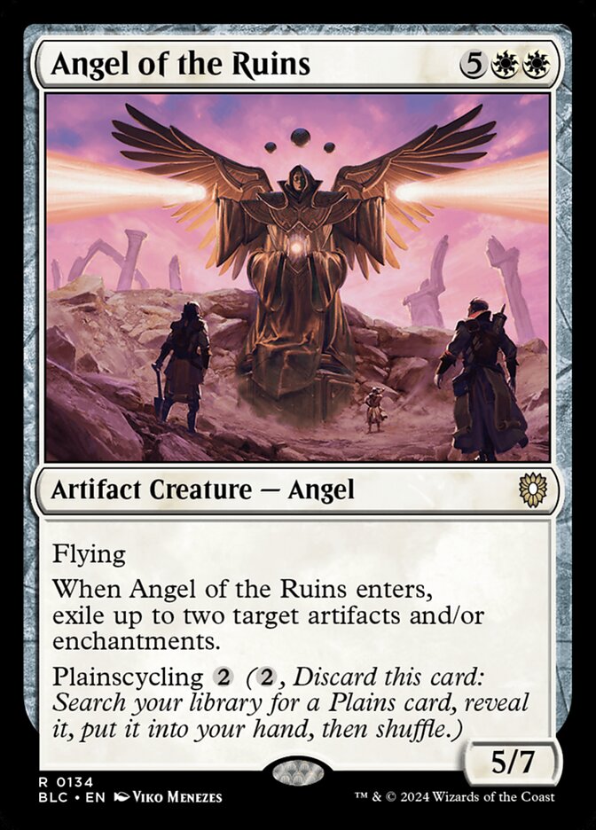 Angel of the Ruins, Bloomburrow Commander · 0134