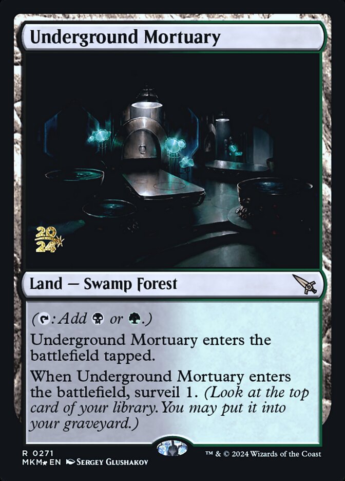 Underground Mortuary, Murders at Karlov Manor Promos · 0271
