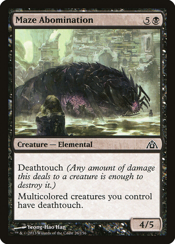 Maze Abomination, Dragon's Maze · 26/156