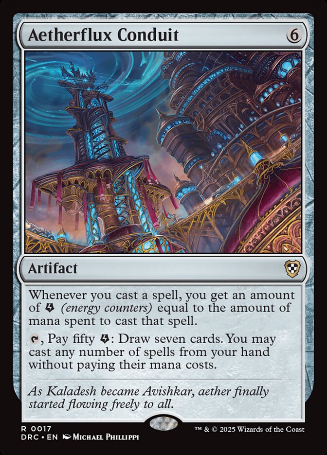 Aetherflux Conduit, Aetherdrift Commander · 0017