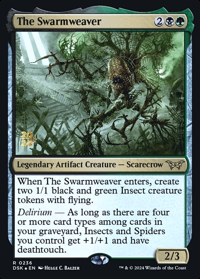 The Swarmweaver, Duskmourn: House of Horror Promos · 0236