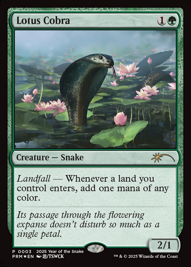 Lotus Cobra, Year of the Snake 2025 · 0003