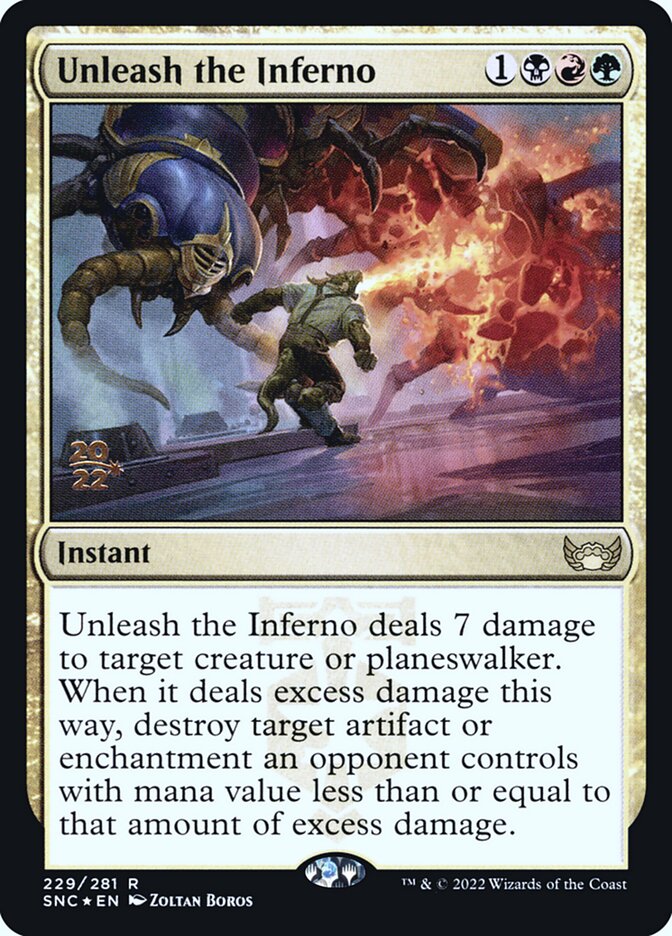 Unleash the Inferno, Streets of New Capenna Promos · 229/281