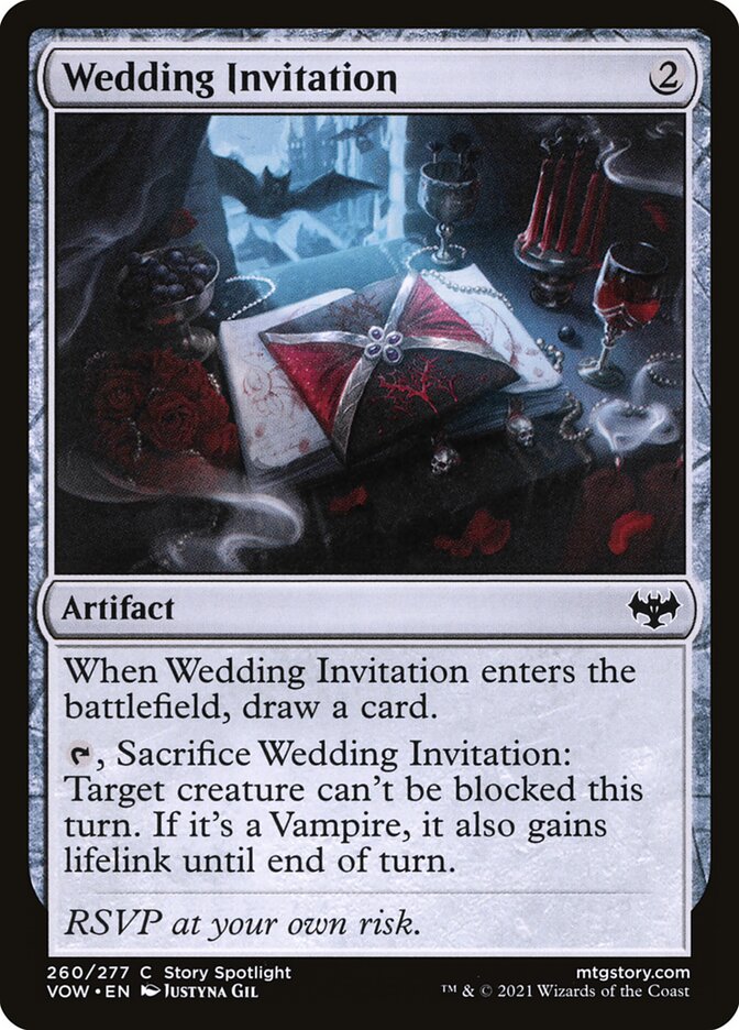 Wedding Invitation, Innistrad: Crimson Vow · 260/277