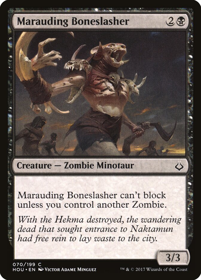 Marauding Boneslasher, Hour of Devastation · 070/199